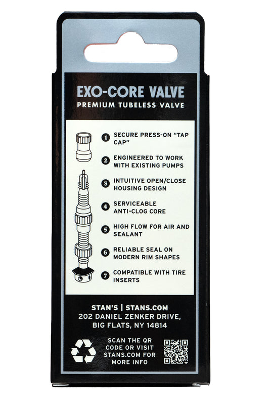 Stan's Tubeless Exo-Core Valves
