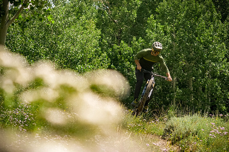 Brice Shirbach ripping dirt berm