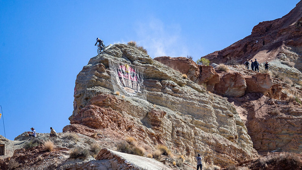 The lines at the Red Bull Rampage are steeper than images can capture.