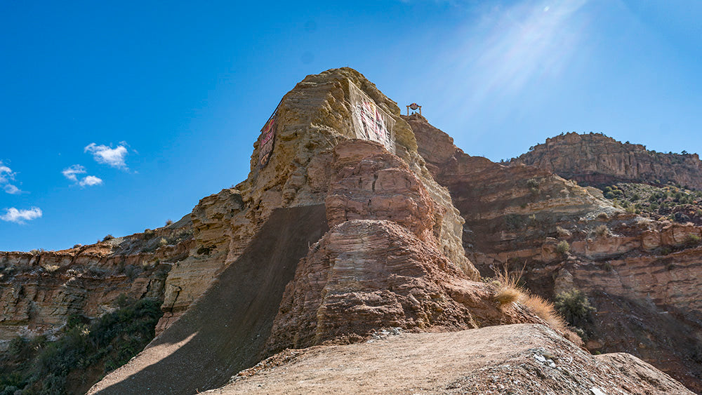 The pitch of the landings is incredibly difficult to capture in a photo.